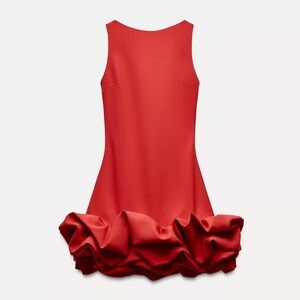 Zara Elegant Red  Dress